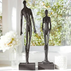Coppia di statuine Perce