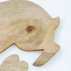 Coppia di taglieri per la colazione Doraline