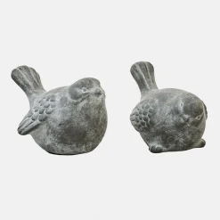 Coppia di uccellini decorativi Haldoríe