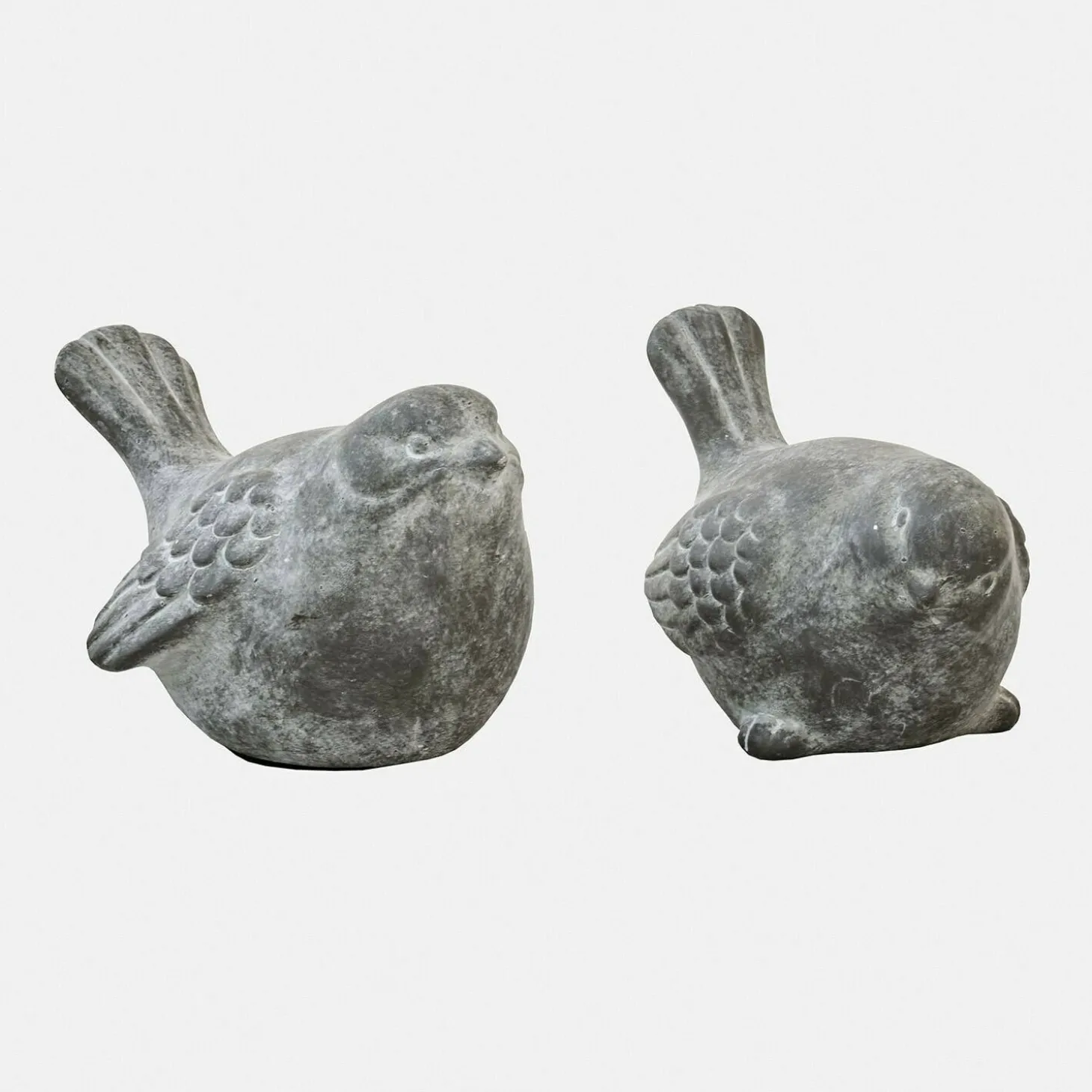 Coppia di uccellini decorativi Haldoríe