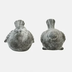 Coppia di uccellini decorativi Haldoríe
