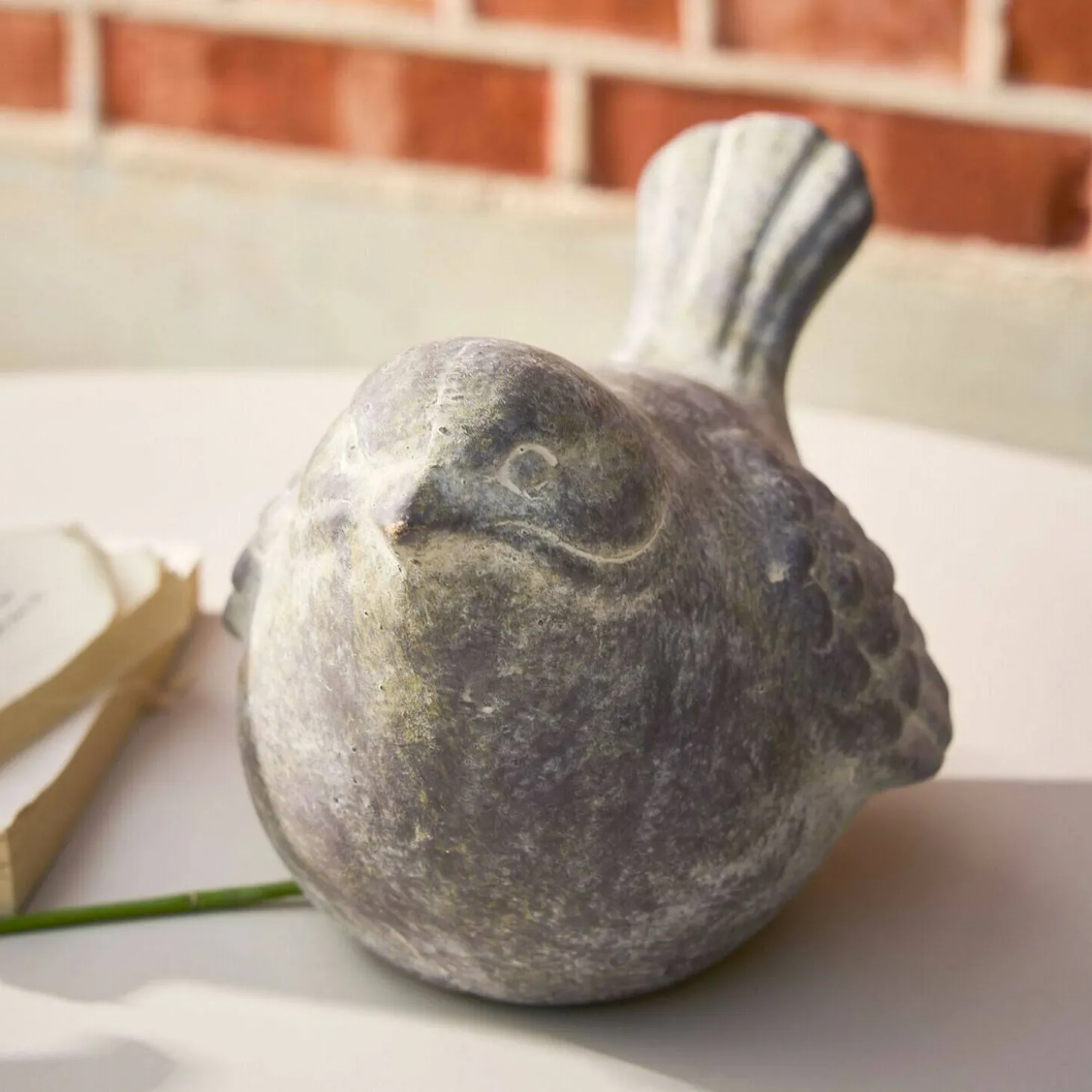 Coppia di uccellini decorativi Haldoríe