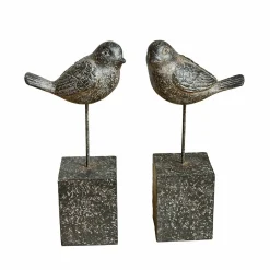 Coppia di uccellini decorativi Juxivel