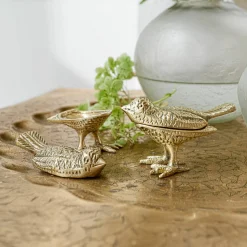 Coppia di uccellini decorativi Fairydell