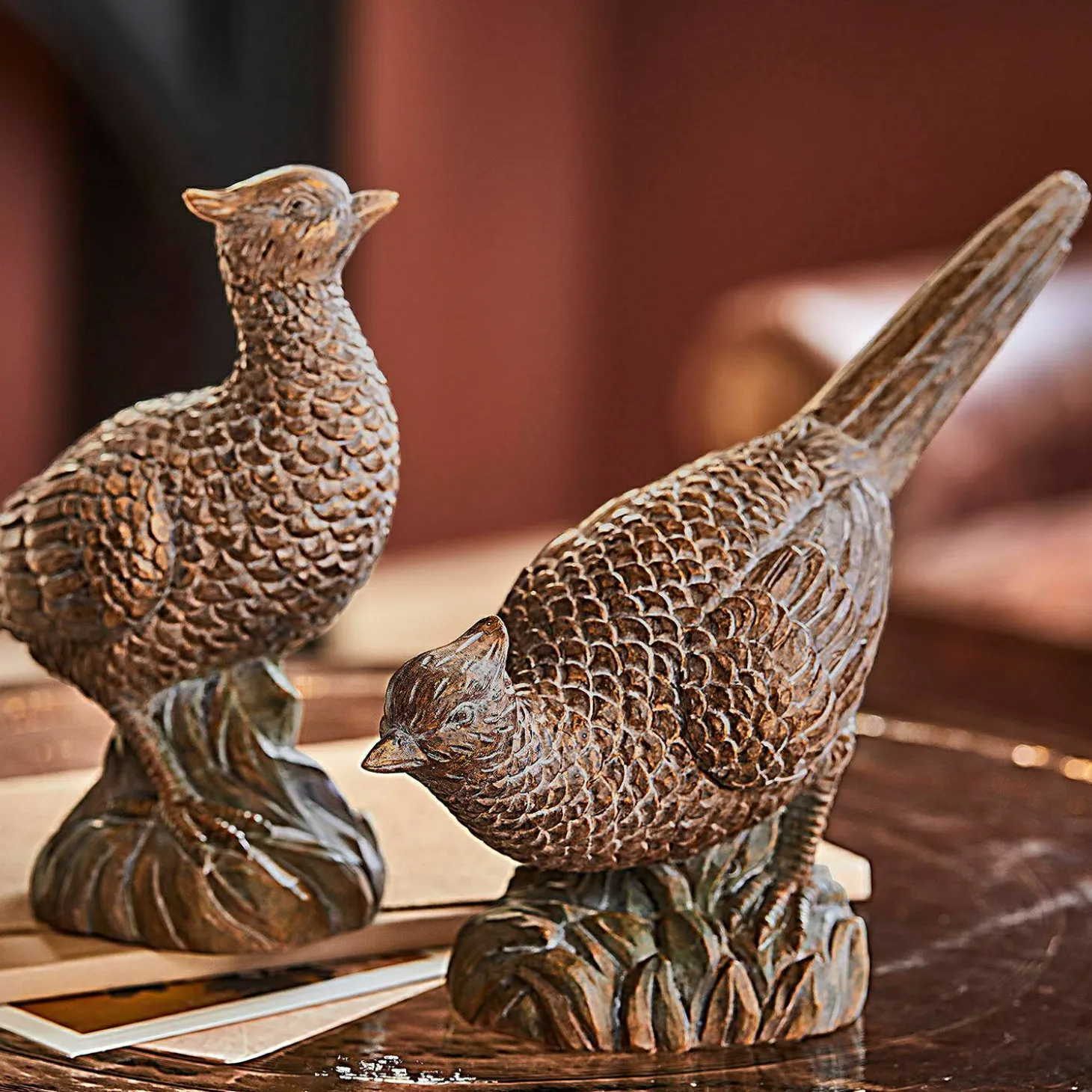 Coppia di uccellini decorativi Vivoso