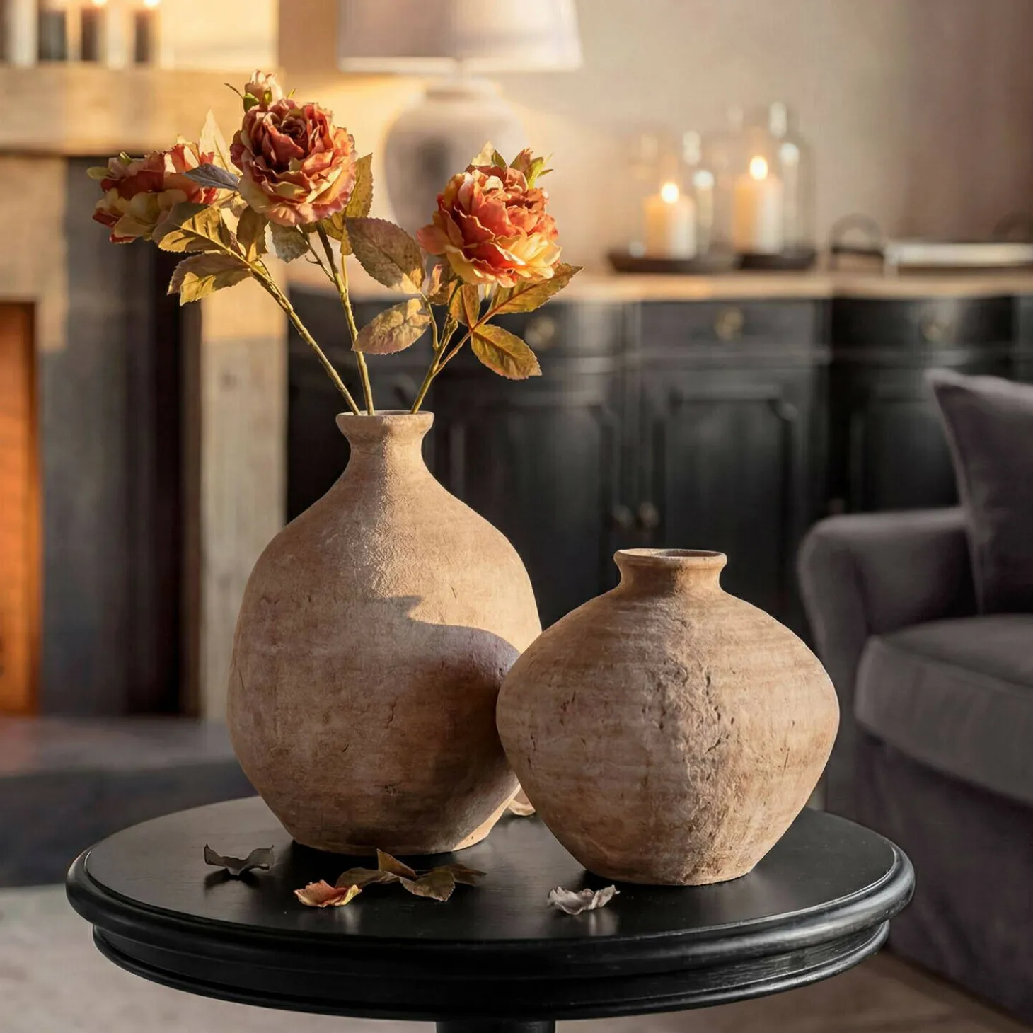 Coppia di vasi decorativi Kelvador
