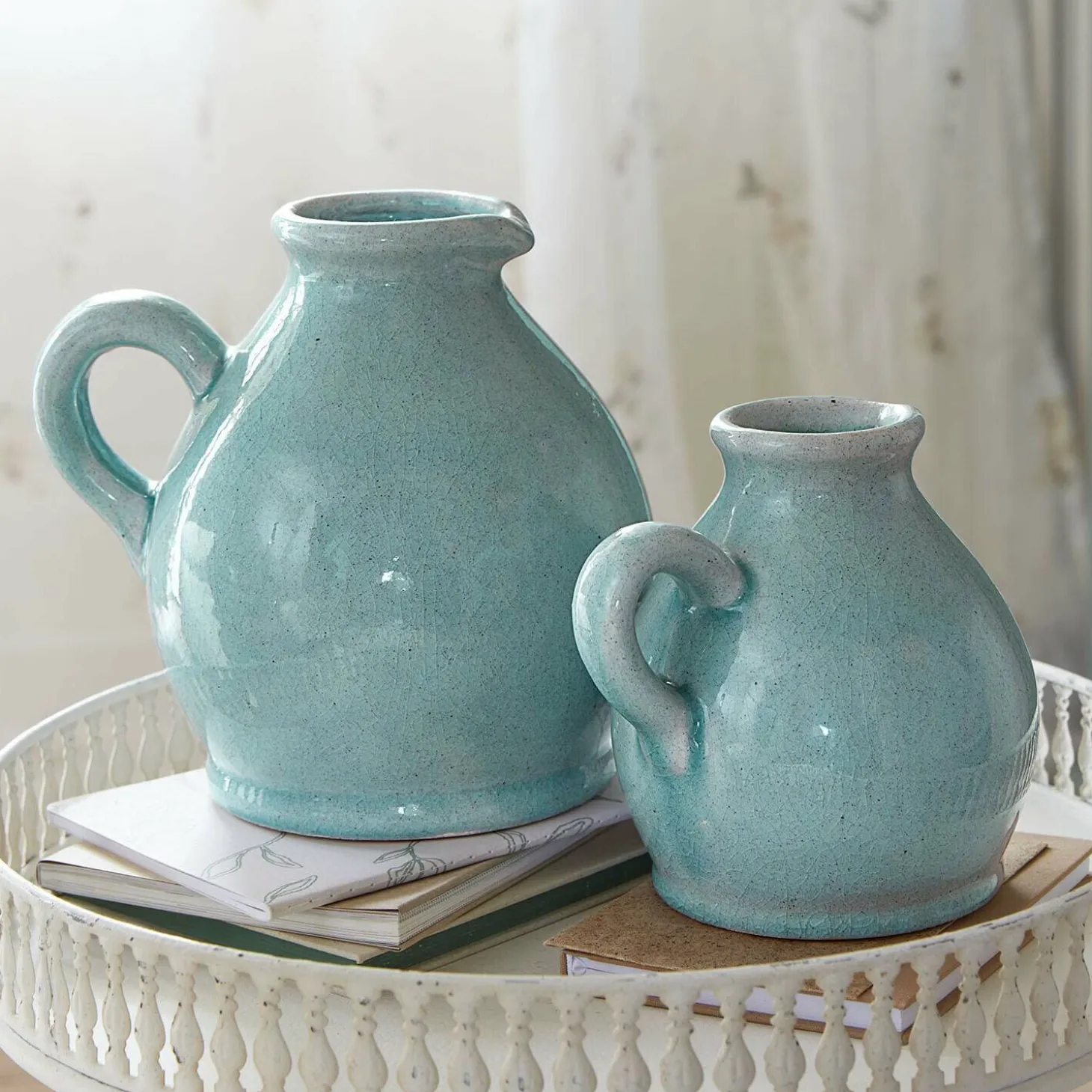 Coppia di vasi Marbleton