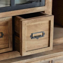 Credenza con cristalliera Horsens