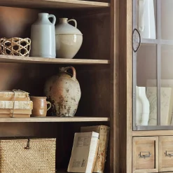 Credenza con cristalliera Horsens