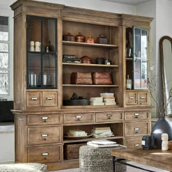 Credenza con cristalliera Horsens