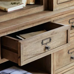 Credenza con cristalliera Horsens