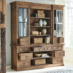 Credenza con cristalliera Horsens