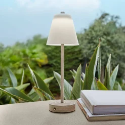 Lampada da tavolo ricaricabile Melari