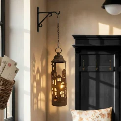 Lanterna LED in ferro Vessper