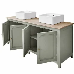 Mobile con doppio lavabo Bastanès