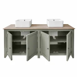 Mobile con doppio lavabo Bastanès