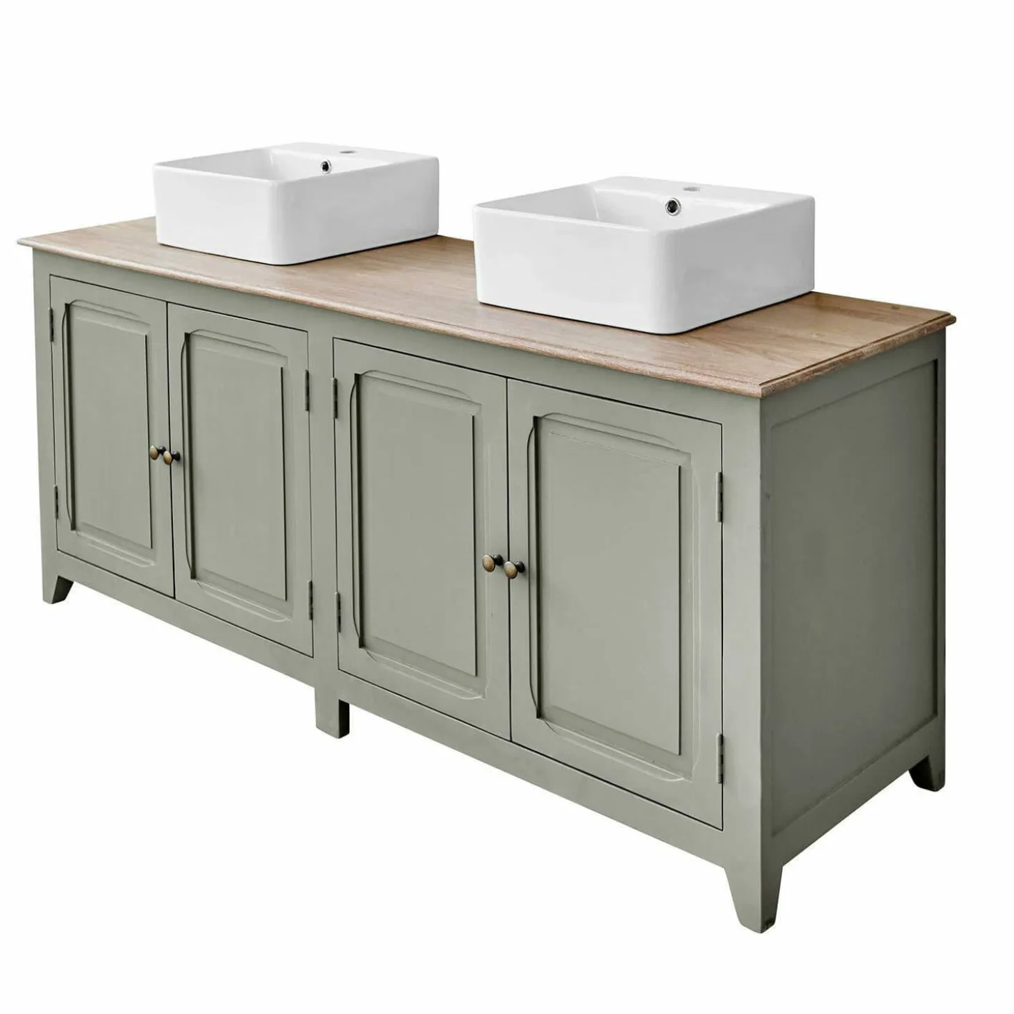 Mobile con doppio lavabo Bastanès