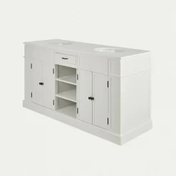 Mobile con doppio lavabo Lydia