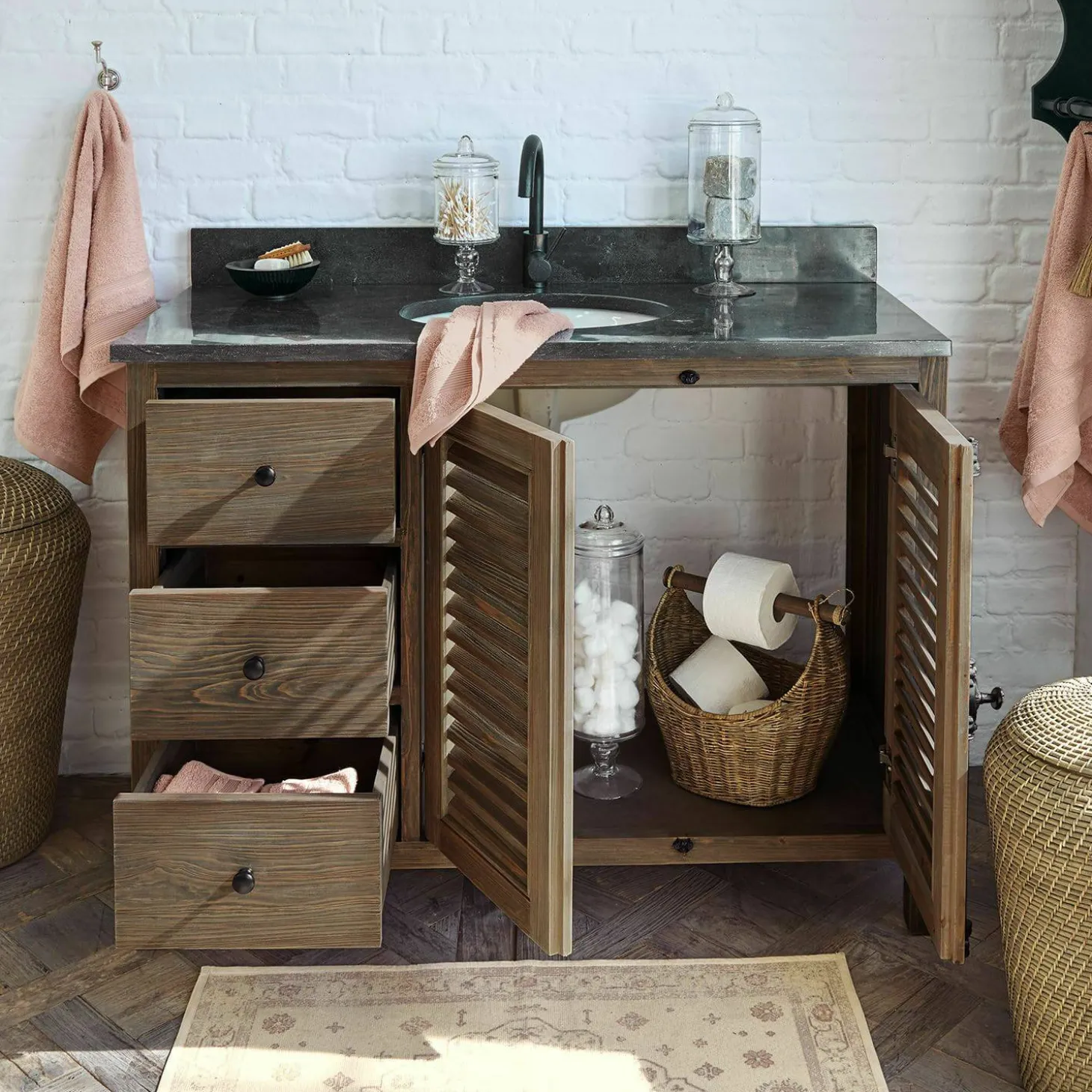 Mobile con lavabo Ferocelle