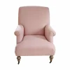 Poltrona con poggiapiedi Rose de Lumière