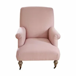 Poltrona con poggiapiedi Rose de Lumière