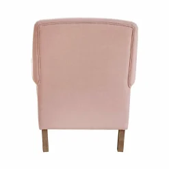 Poltrona con poggiapiedi Rose de Lumière