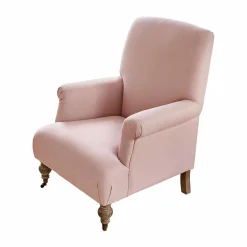 Poltrona con poggiapiedi Rose de Lumière