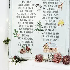 Quadretto decorativo List