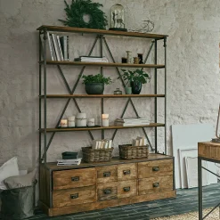Scaffale con cassetti Lemuel