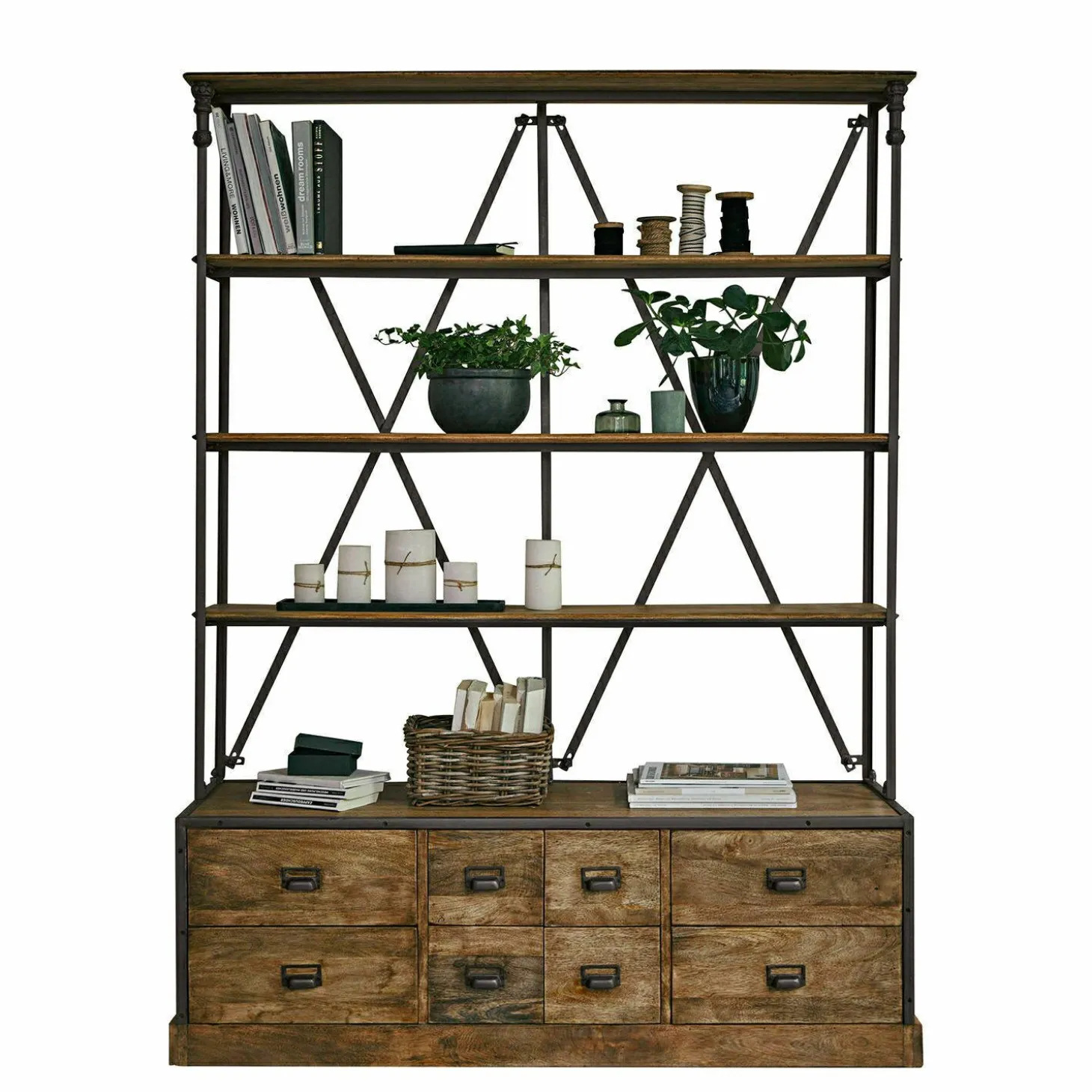 Scaffale con cassetti Lemuel