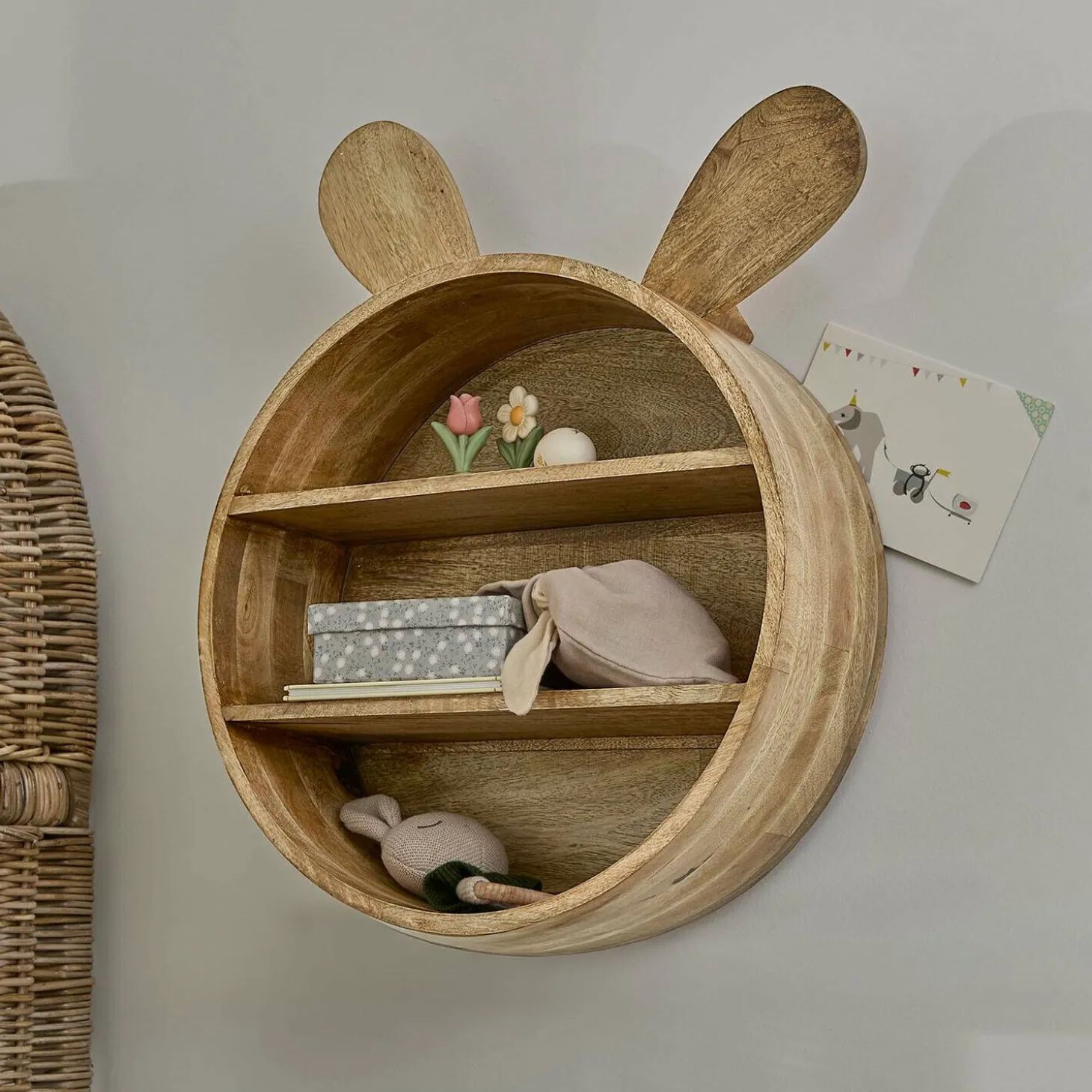 Scaffale da parete per bambini Papillonette