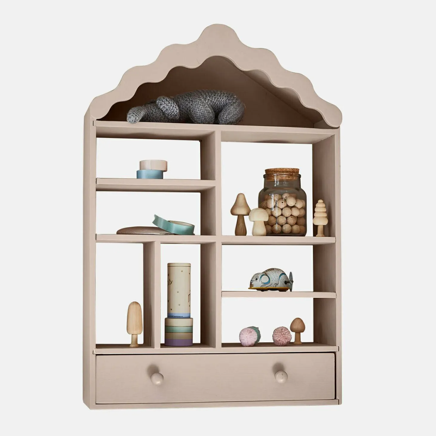 Scaffale da parete per bambini Minnora