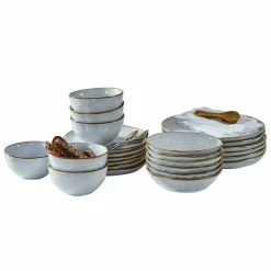Servizio di 24 stoviglie Veena