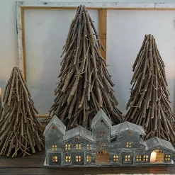 Set di 3 alberelli decorativi Orilev