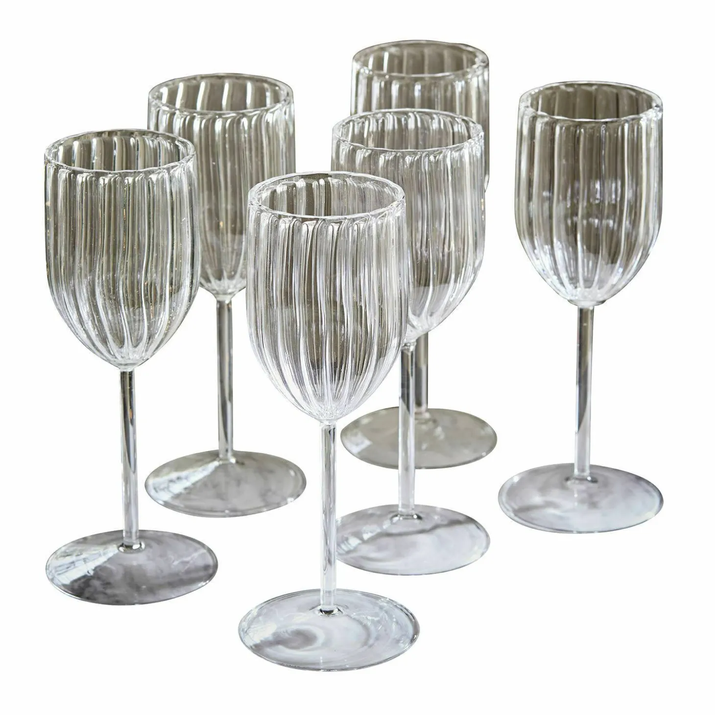 Set di 6 bicchieri Bavella