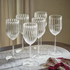 Set di 6 bicchieri Bavella