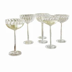 Set di 6 bicchieri Bavella