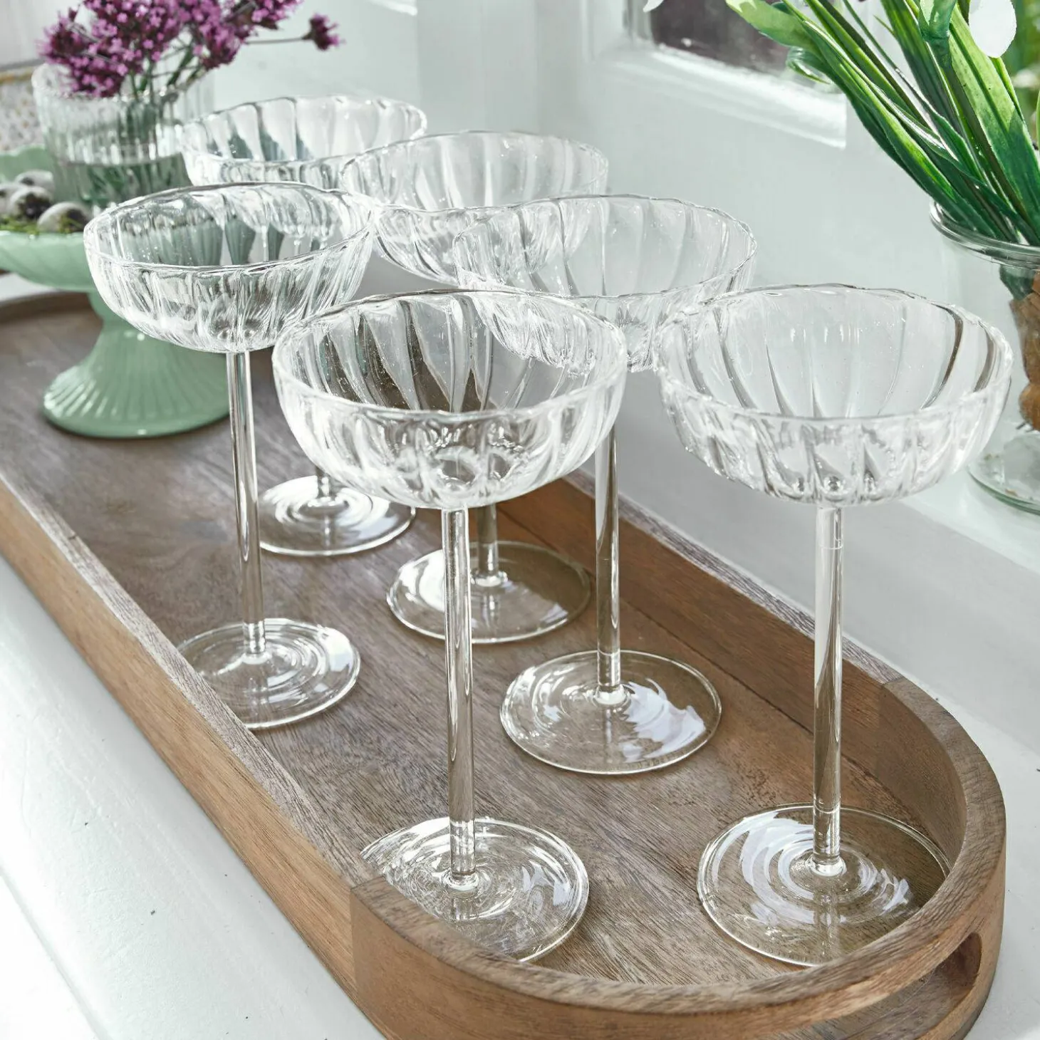 Set di 6 bicchieri Bavella
