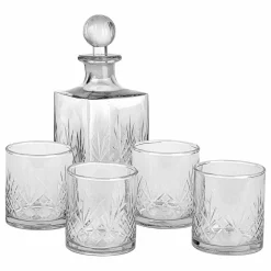 Set di 4 bicchieri con caraffa Kerrington