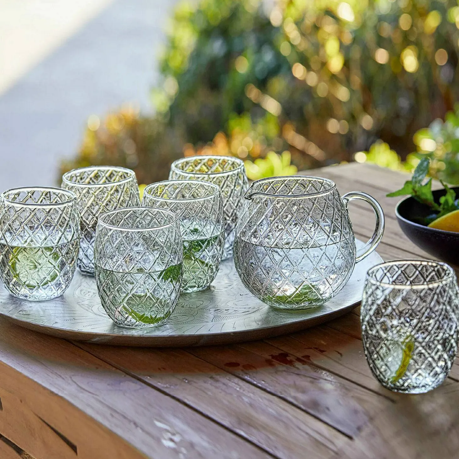 Set di 6 bicchieri Corrofin