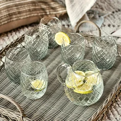 Set di 6 bicchieri Corrofin