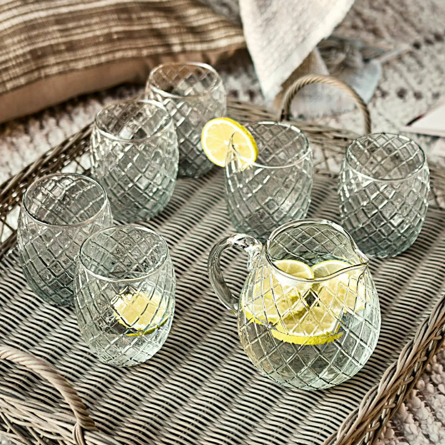 Set di 6 bicchieri Corrofin