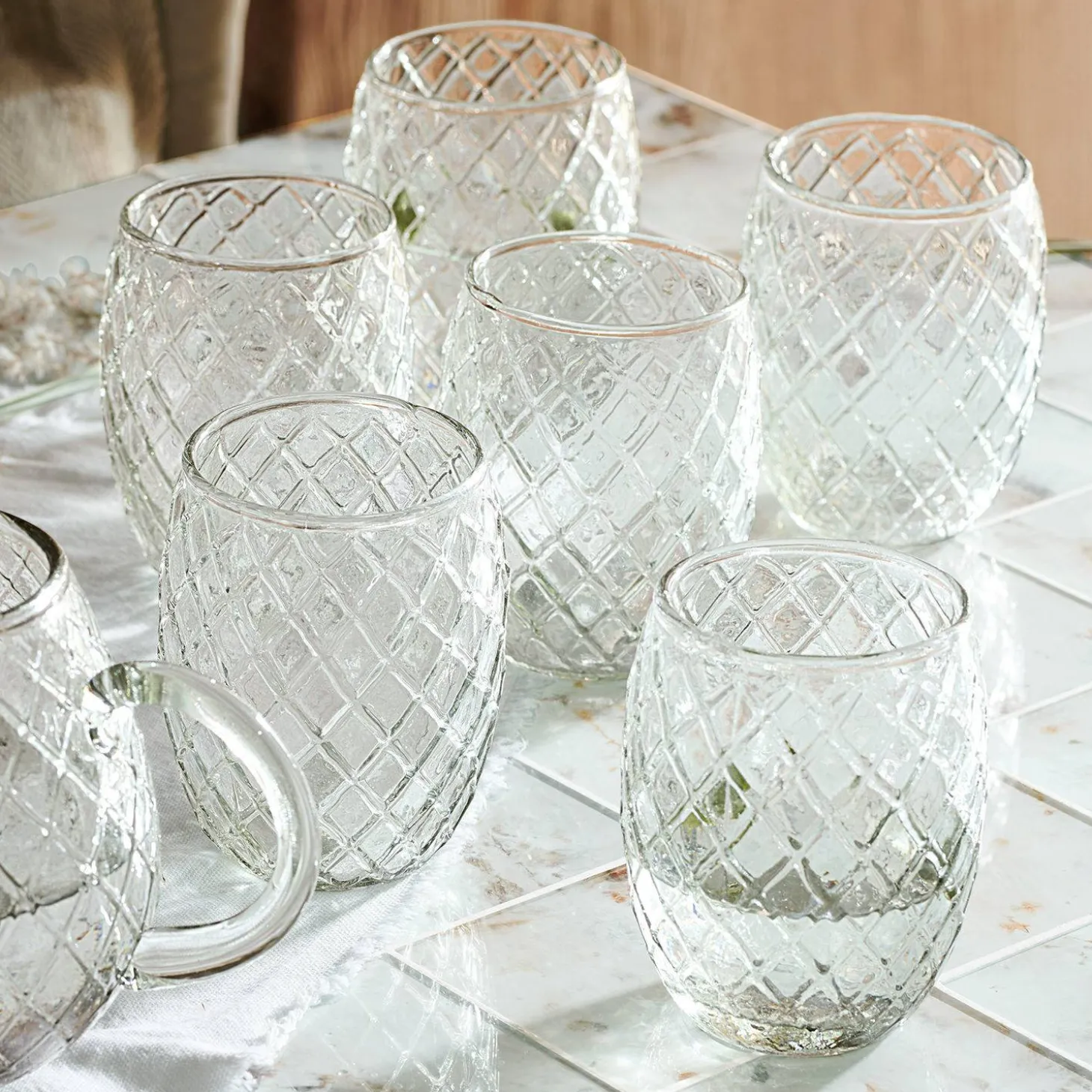 Set di 6 bicchieri Corrofin