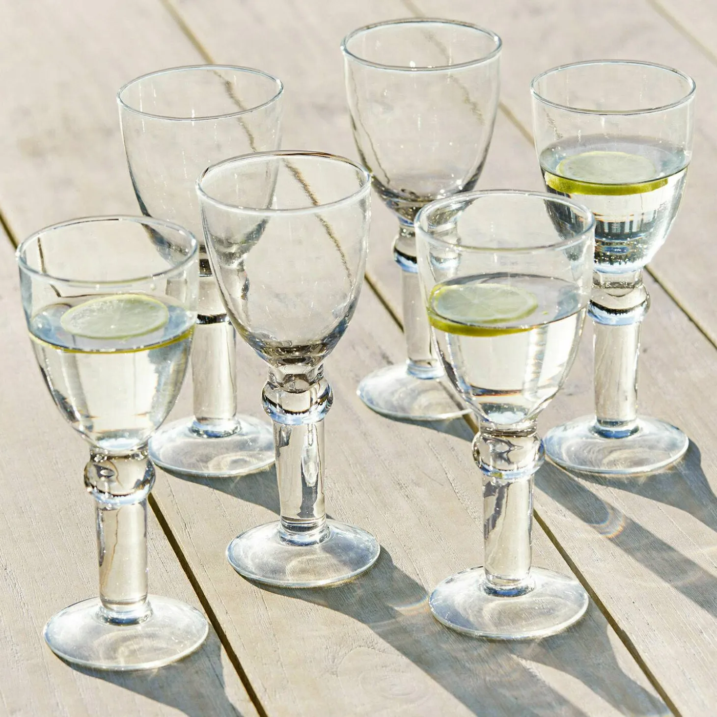 Set di 6 bicchieri da vino Devon