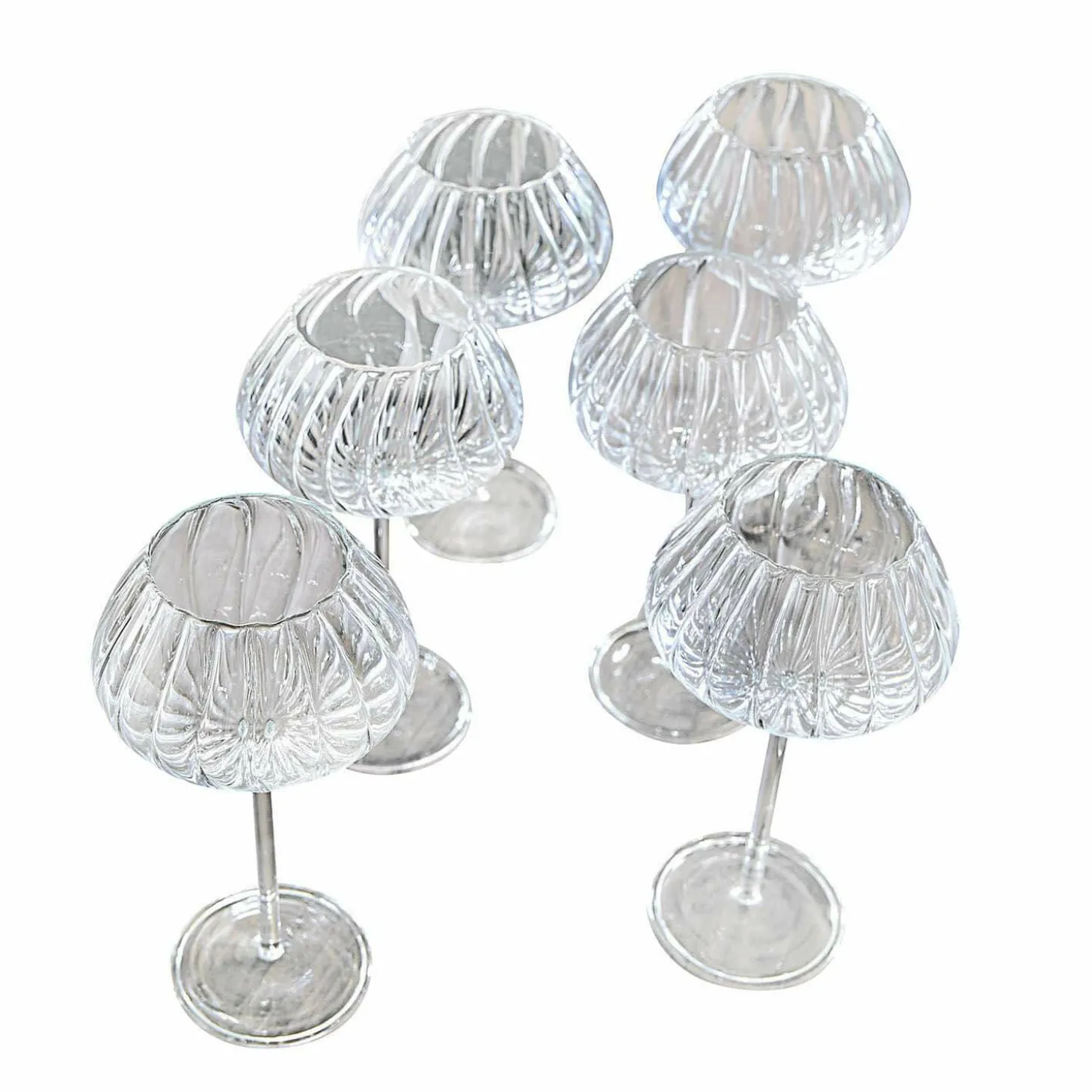 Set di 6 bicchieri da vino Minou
