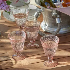 Set di 4 bicchieri da vino Sarton