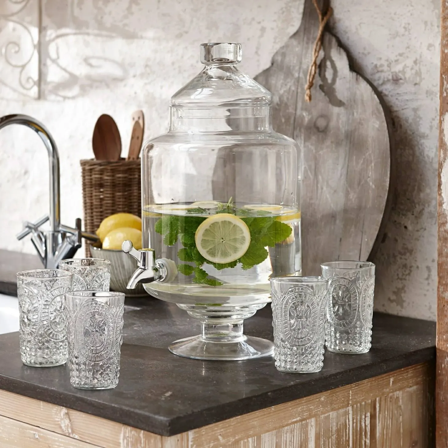 Set di 6 bicchieri Fleury
