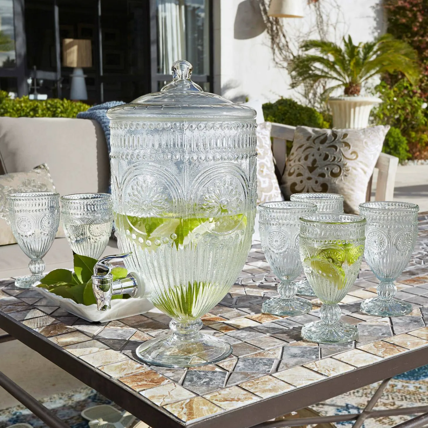 Set di 6 bicchieri Leatrice