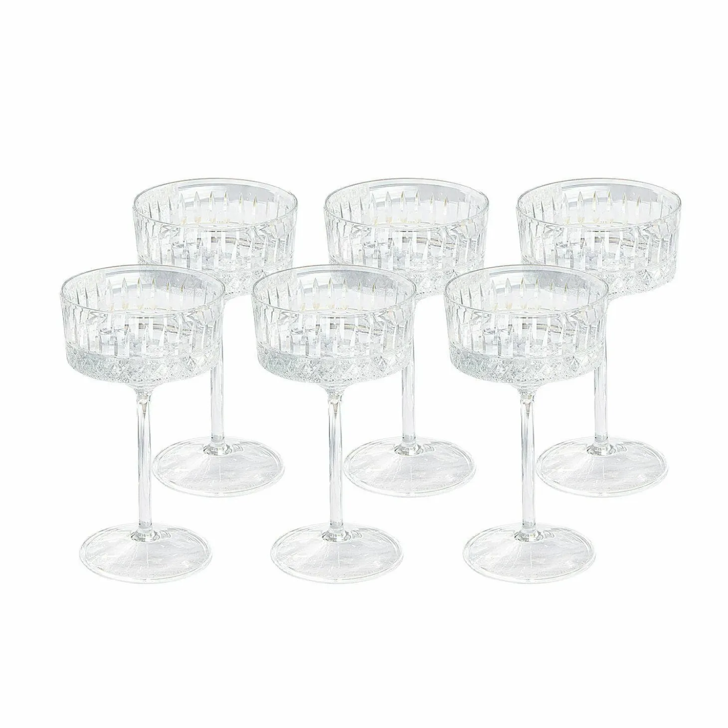 Set di 6 calici da spumante Deion