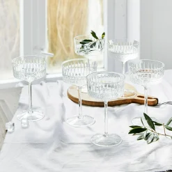 Set di 6 calici da spumante Deion